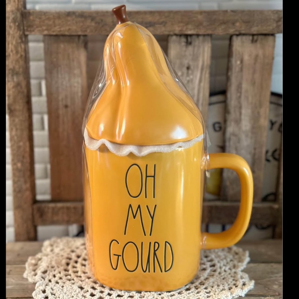 Rae Dunn Oh My Gourd Mug